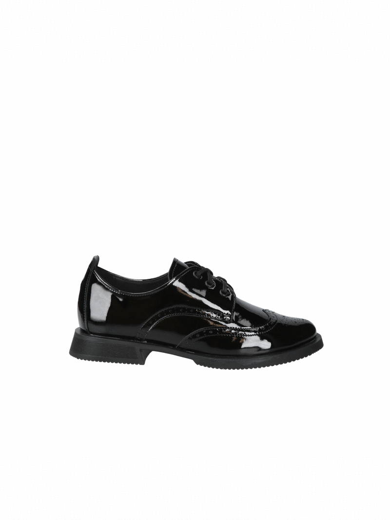 Women's natural leather lace-up shoes for work and everyday wear Women's natural leather lace-up shoes for work and everyday wear