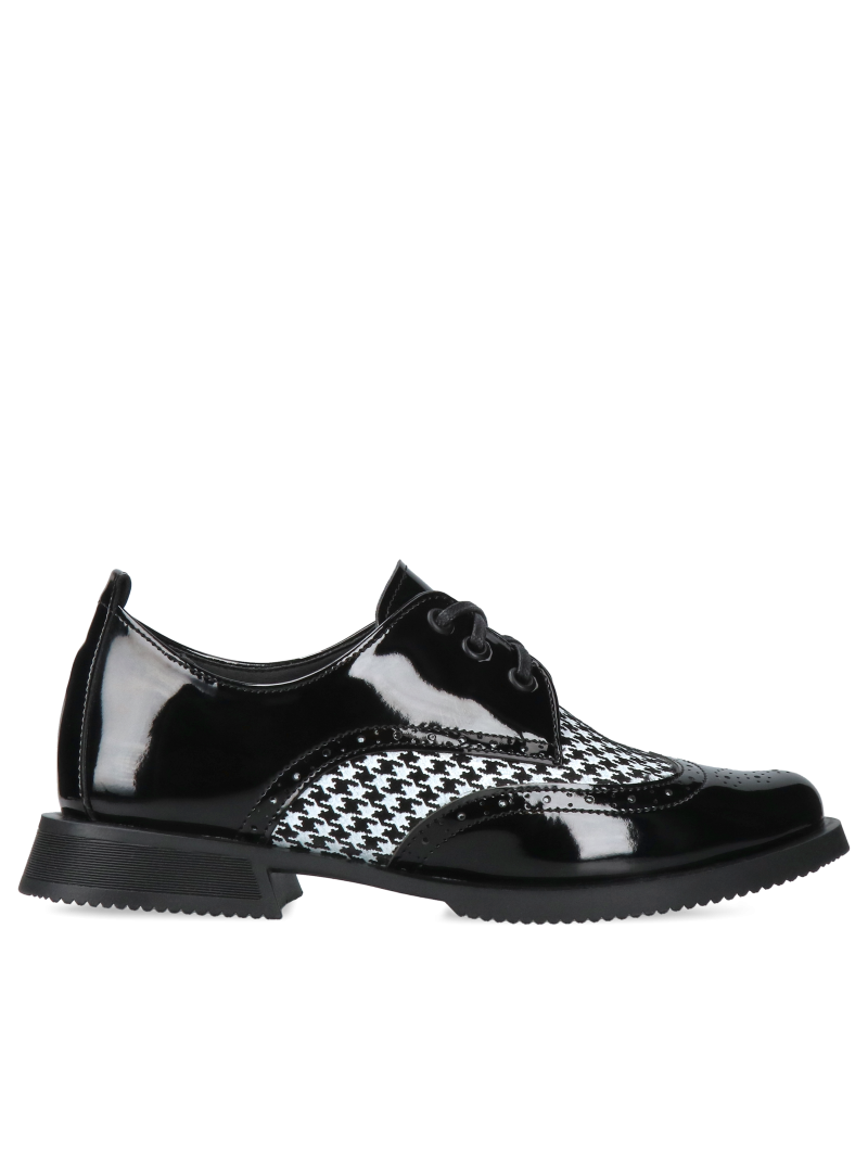 Black, patent leather shoes Julia, Conhpol Relax - Polish production, RE2761-02, Shoes, Konopka Shoes