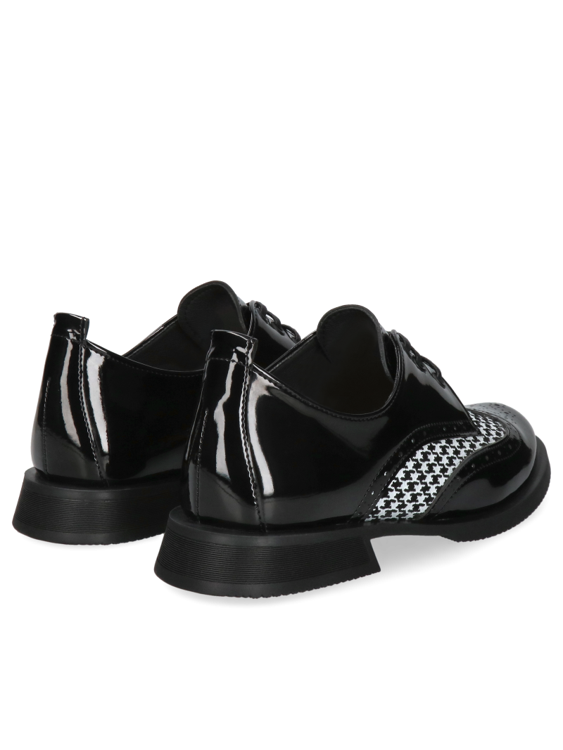 Black, patent leather shoes Julia, Conhpol Relax - Polish production, RE2761-02, Shoes, Konopka Shoes