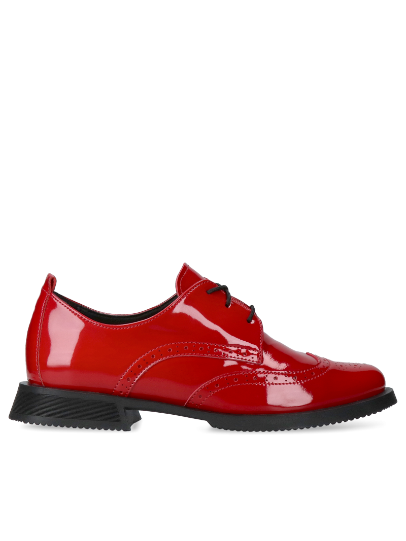 Red shoes Julia, Conhpol Relax - polish production, Shoes, RE2761-03, Konopka Shoes