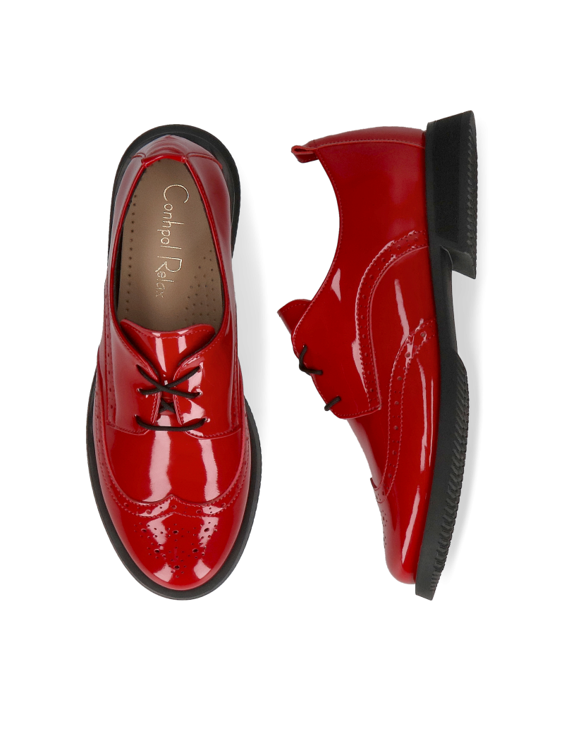 Red premium women's shoes - high quality and unique design