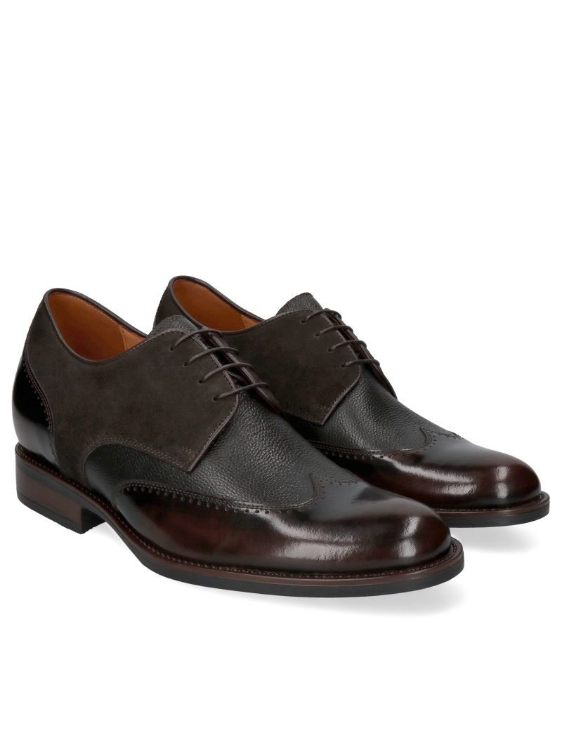 Height increasing leather shoes, business shoes, symbol of prestige
