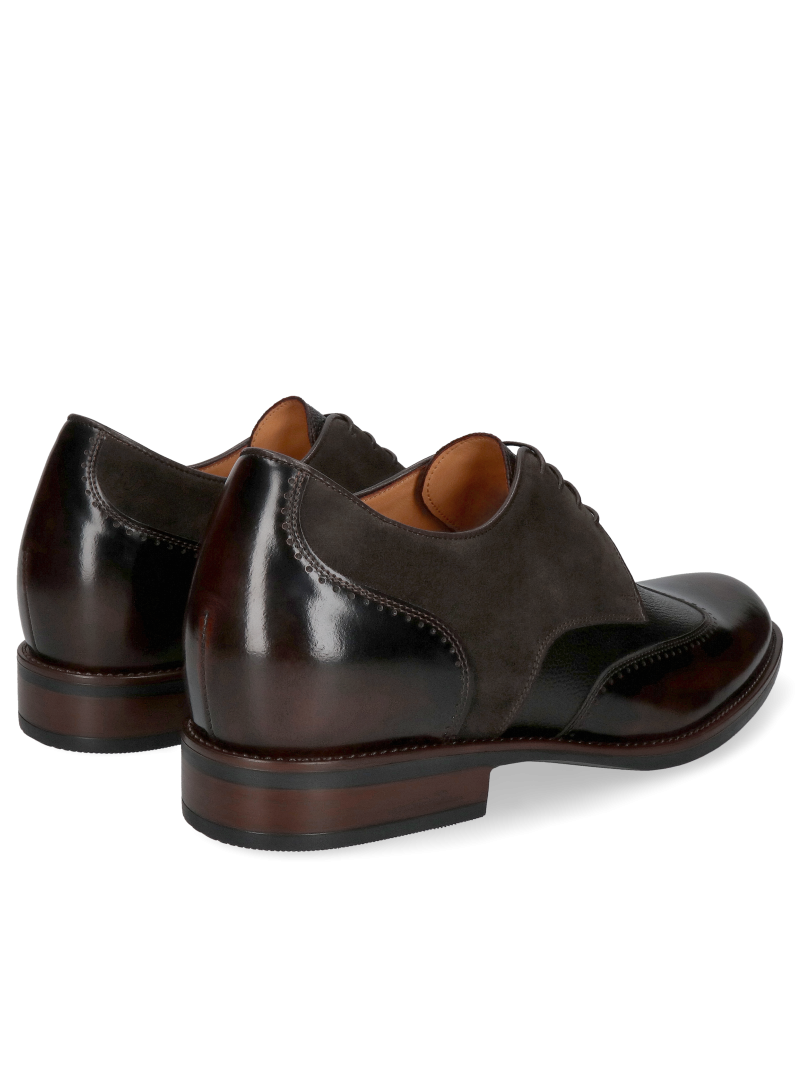 Height increasing leather shoes, business shoes, symbol of prestige