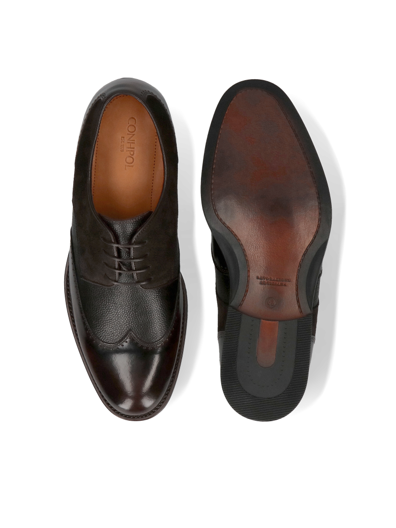 Height increasing leather shoes, business shoes, symbol of prestige
