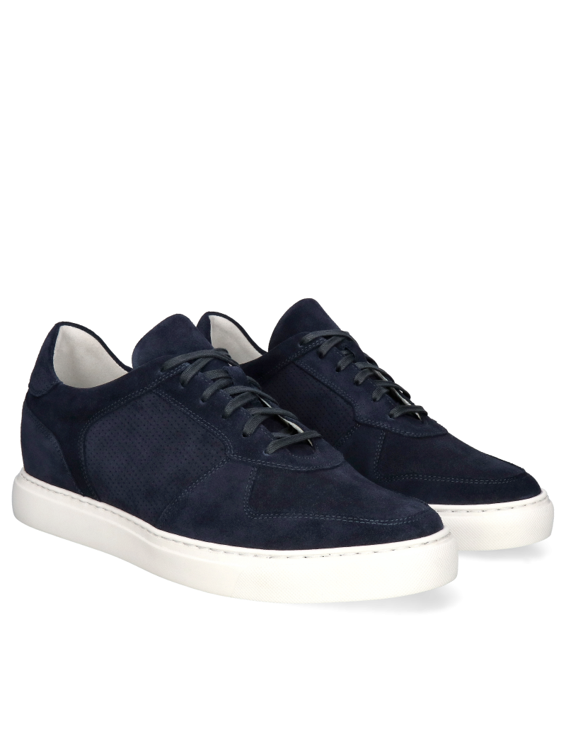 Sports shoes for men with hidden elevation, Polish shoes