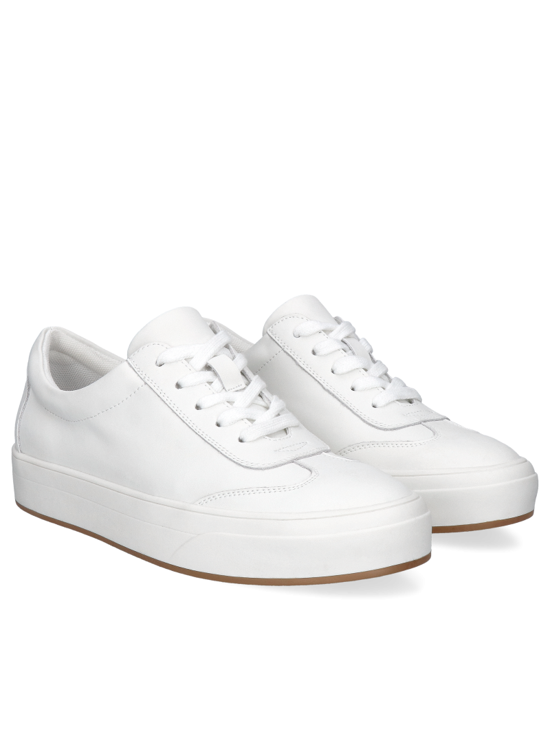 White sneakers for women Flavia, Sneakers, GG0006-01, Konopka Shoes