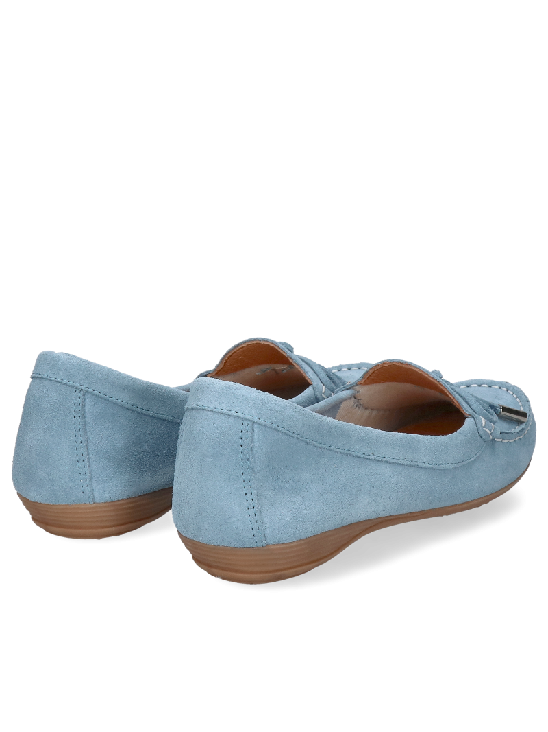 Lightweight suede moccasins - ideal for long walks