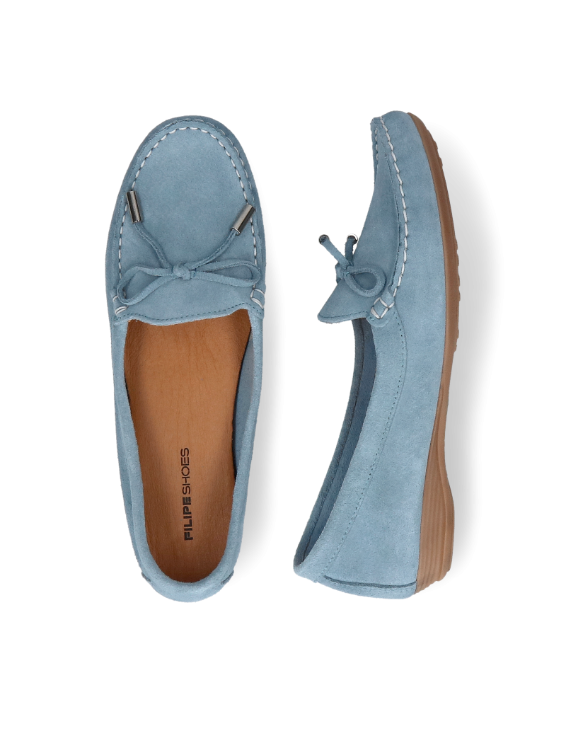 Lightweight suede moccasins - ideal for long walks