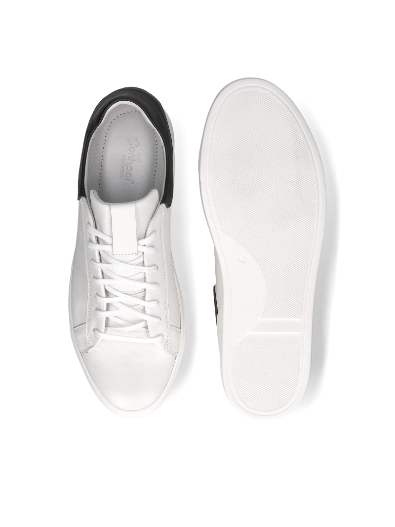 Men's sports shoes made of leather, raising height, Polish production, Conhpol, Konopka shoes