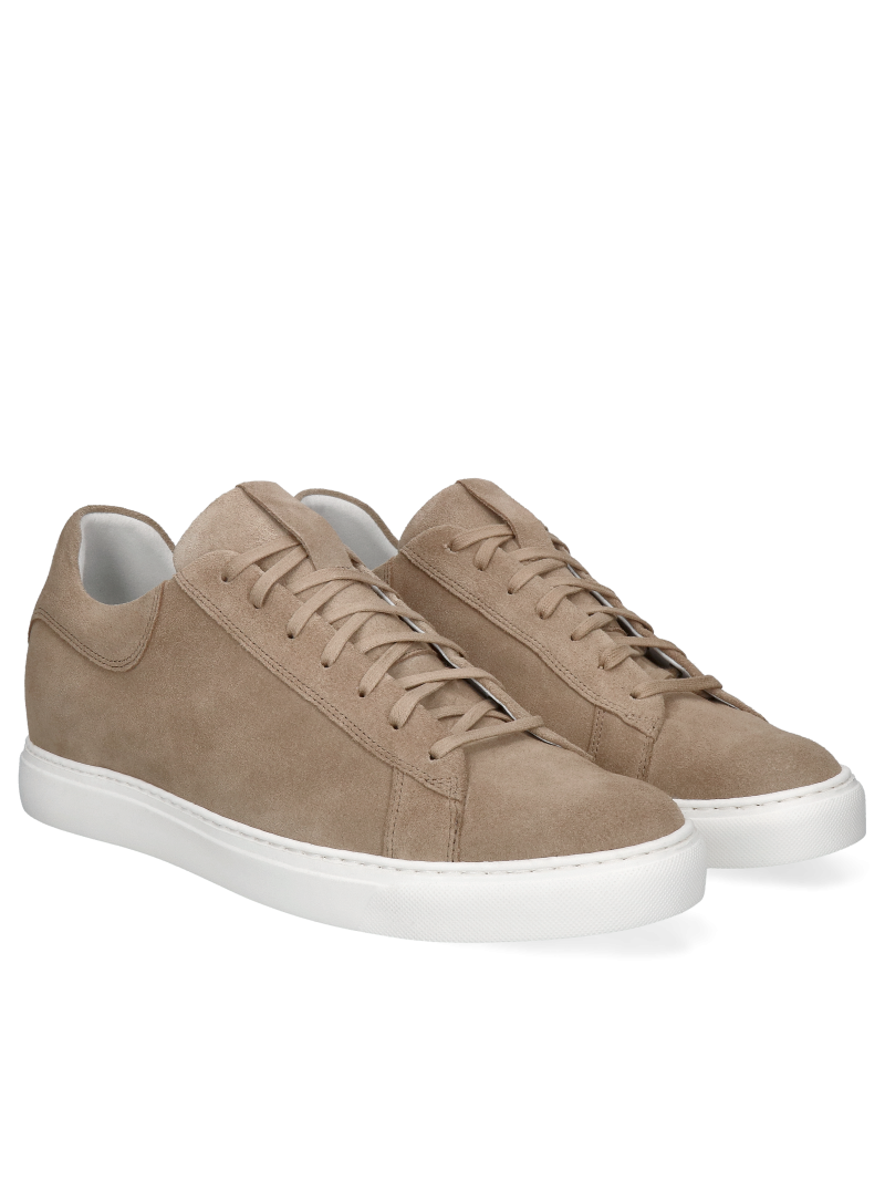 Men's leather elevator sneakers, comfort and style for everyday wear