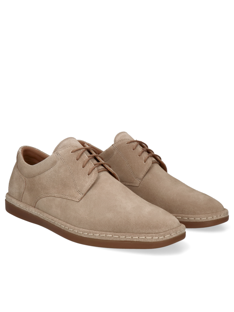 Beige shoes Casey, Conhpol Dynamic - polish production, Sneakers, SD2688-01, Konopka Shoes