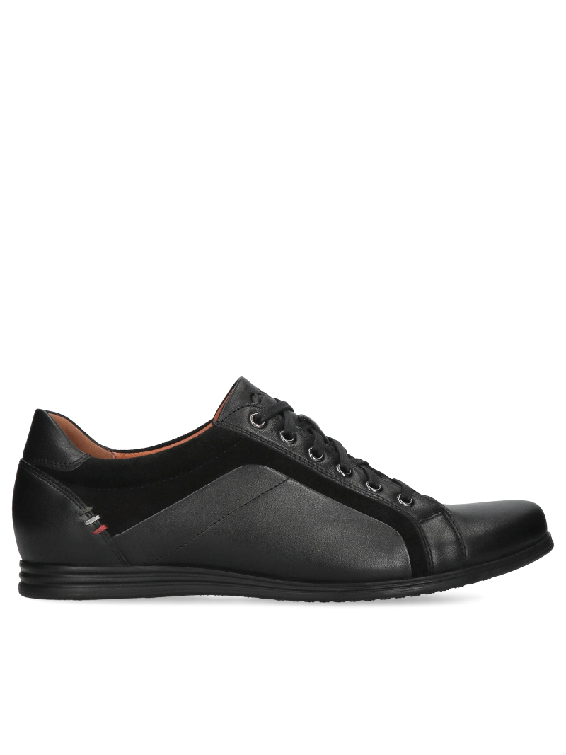 Black shoes Timo, Conhpol Dynamic - Polish production, Sneakers, SD2514-04, Konopka Shoes