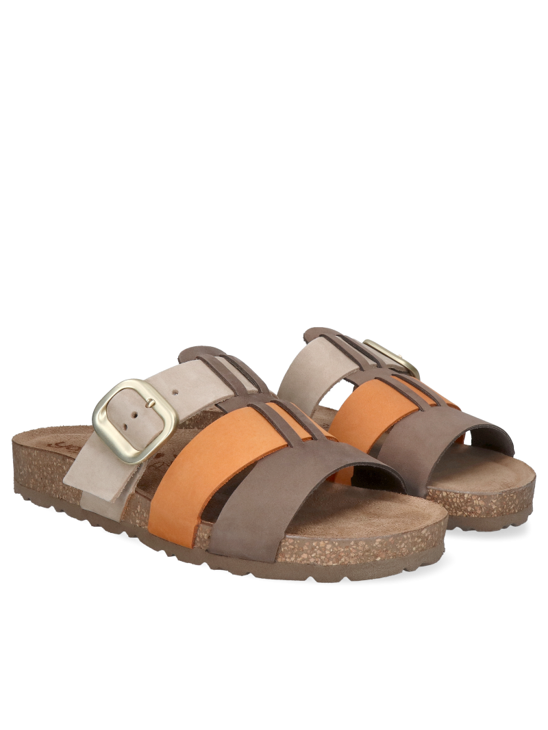 Brown flip-flops Jerba, Yokono, Flip-flops, YO0010-01, Konopka Shoes