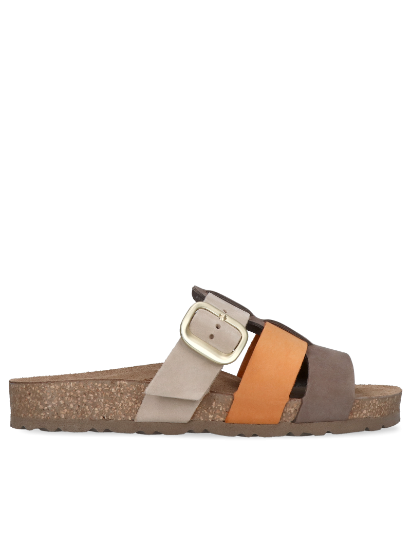 Brown flip-flops Jerba, Yokono, Flip-flops, YO0010-01, Konopka Shoes