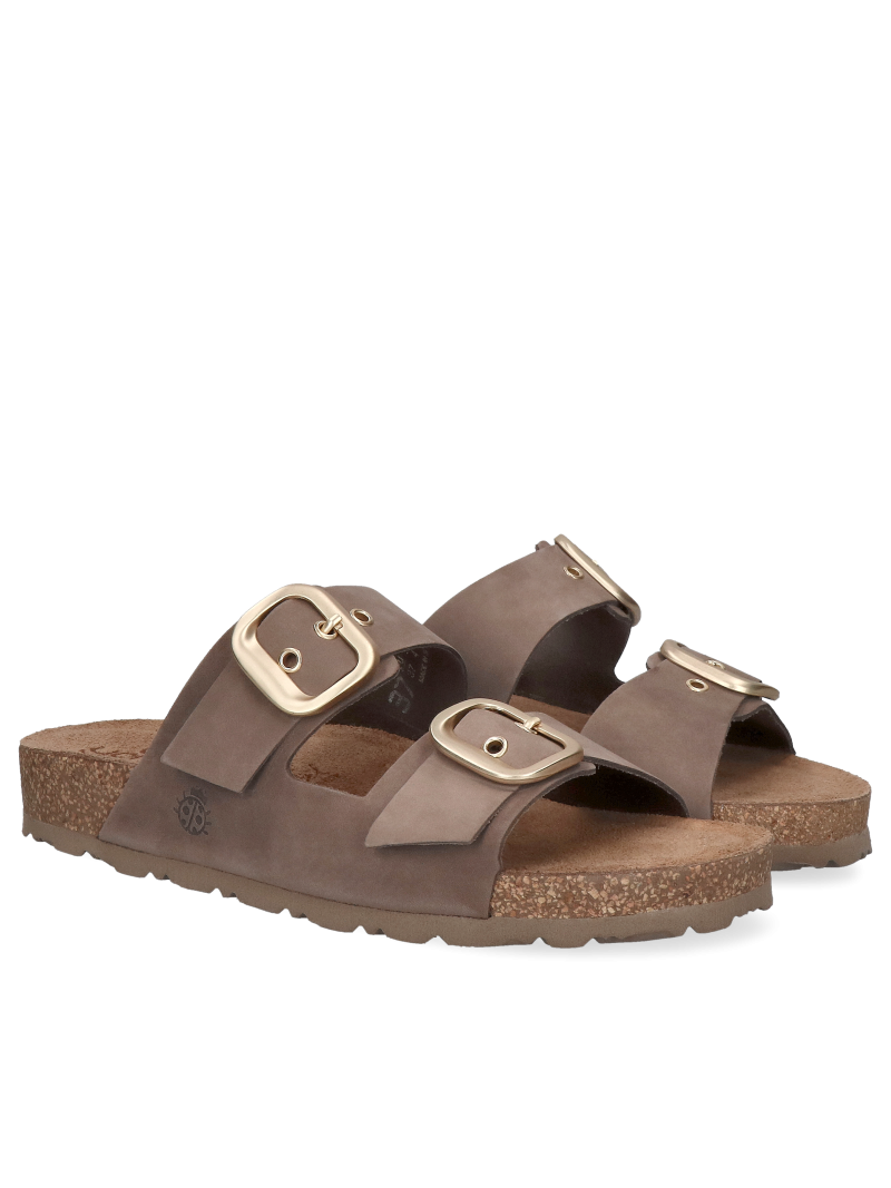 Brown flip-flops Jerba, Yokono, Flip-flops, YO0008-02, Konopka Shoes