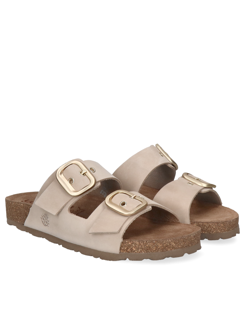 Beige flip-flops Jerba, Yokono, Flip-flops, YO0008-01, Konopka Shoes