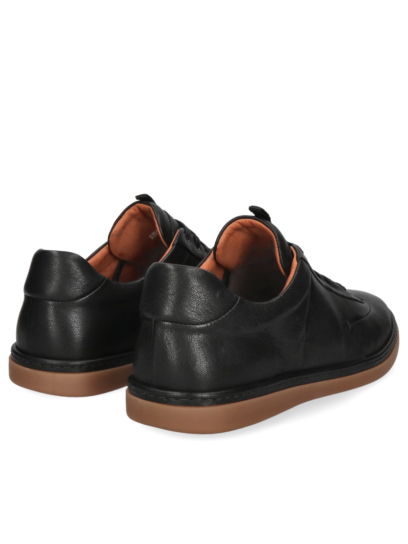 Men's lifestyle shoes, leather, light and flexible Polish production, Conhpol Dynamic, Konopka shoes