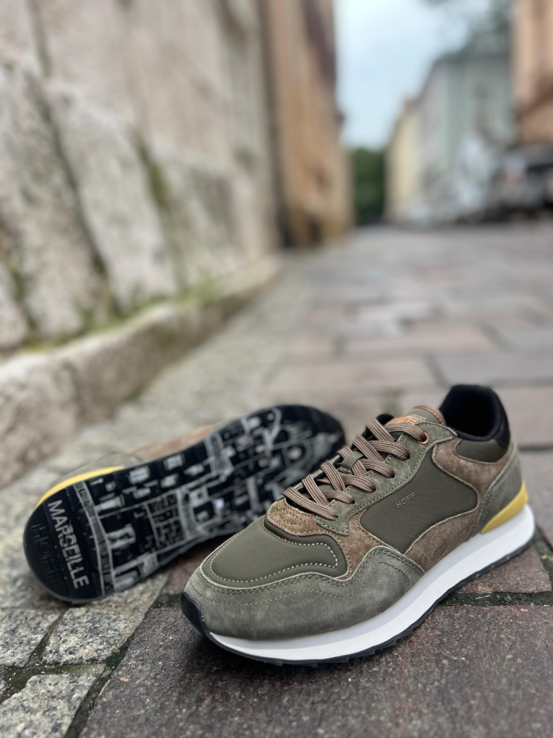 Men's shoes, super lightweight sneakers made of suede, fashionable design, Konopka shoes