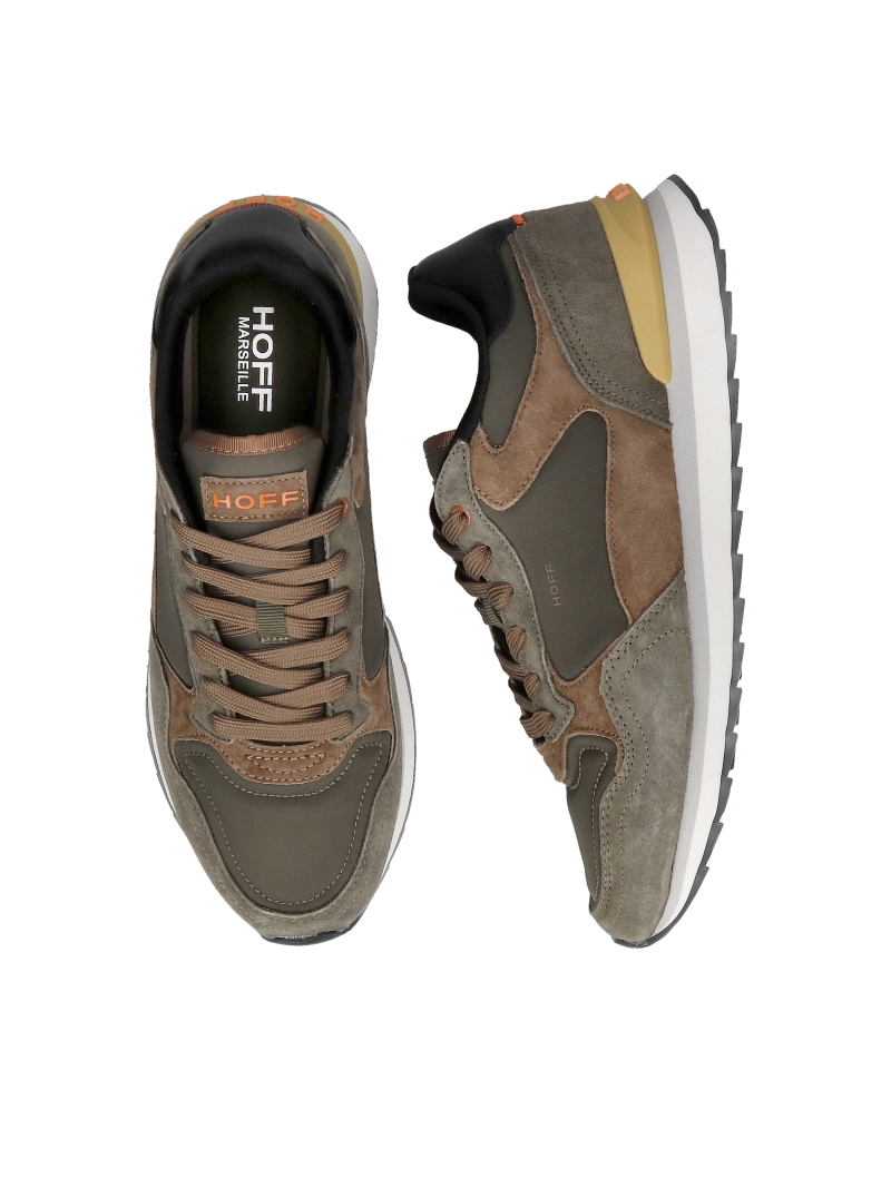 Men's shoes, super lightweight sneakers made of suede, fashionable design, Konopka shoes