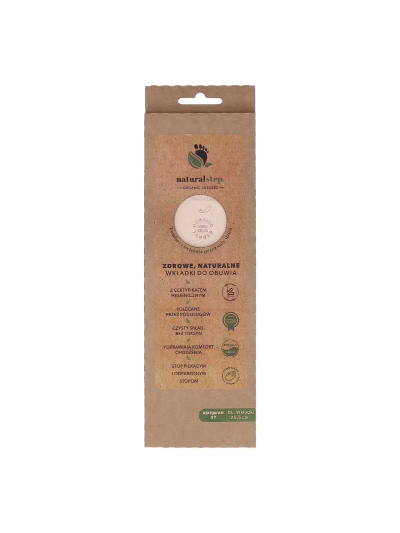 NaturalStep - Leather Shoe Insoles | Comfort and Health of the Feet, Konopka Shoes