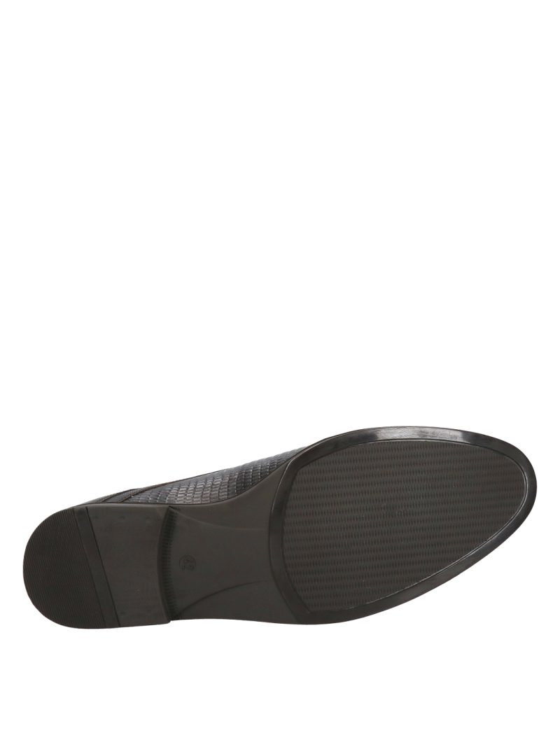 Original men's leather derby, casual shoes, Polish brand