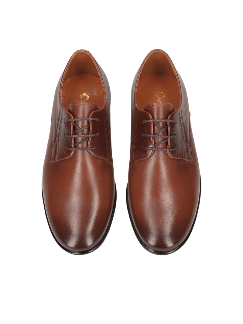 Brown communion shoes Karol, Conhpol, Konopka Shoes