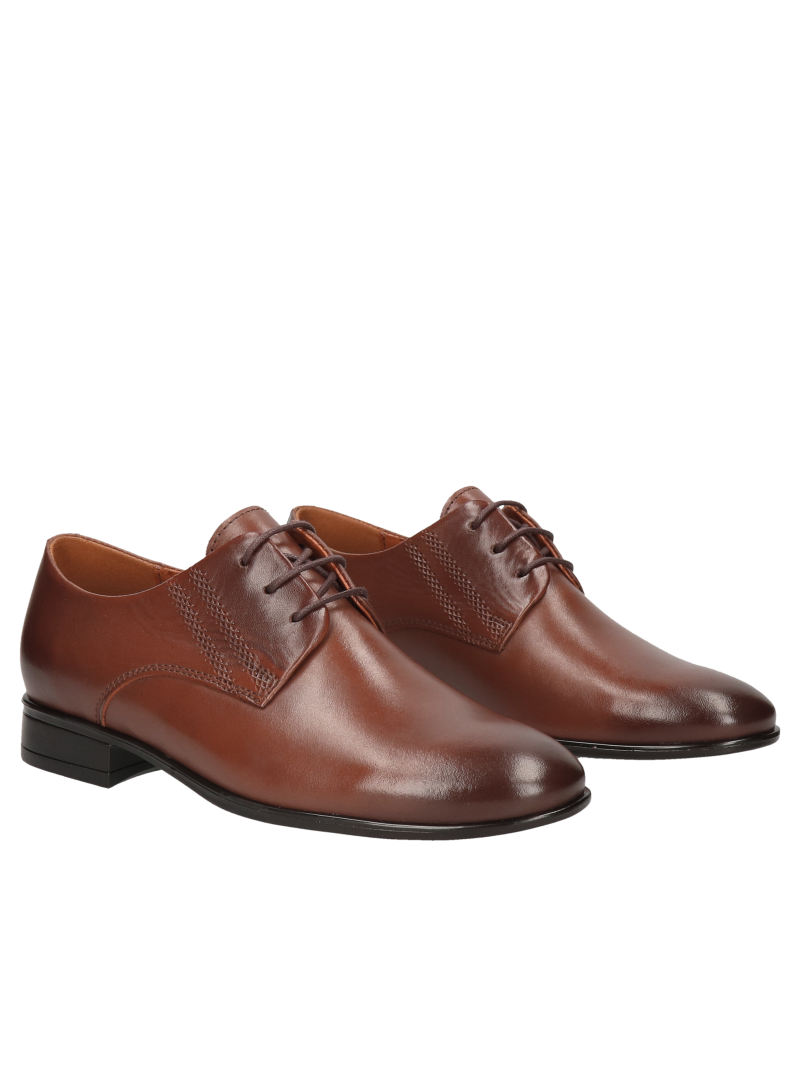 Brown communion shoes Karol, Conhpol, Konopka Shoes