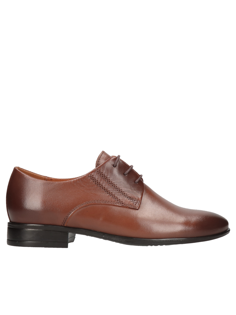 Brown communion shoes Karol, Conhpol, Konopka Shoes