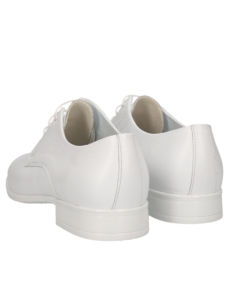 White communion shoes Karol, Conhpol, First communion shoes for a boy, Conhpol, Konopka Shoes
