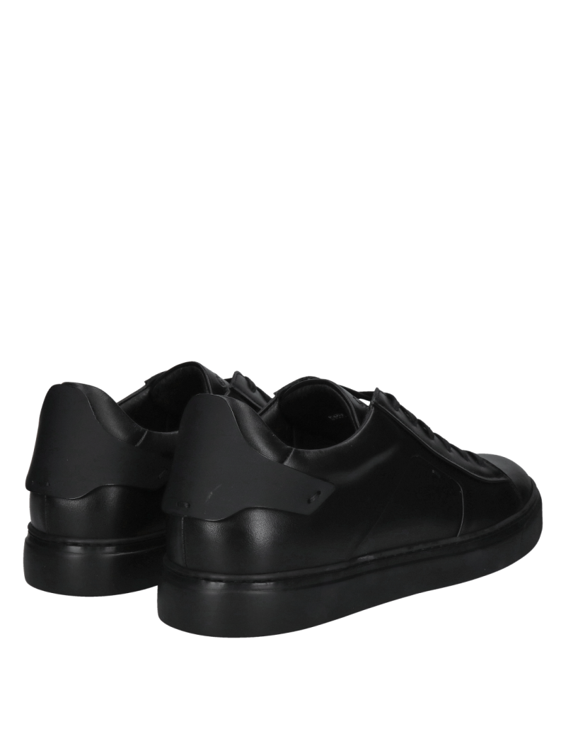 Super lightweight men's sports shoes, sneakers black for jeans