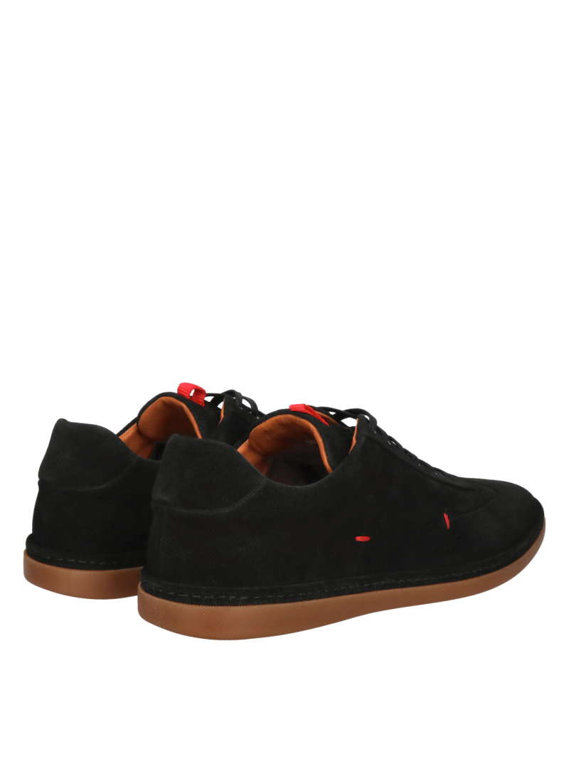 Comfortable men's suede shoes, black casual shoes, premium quality