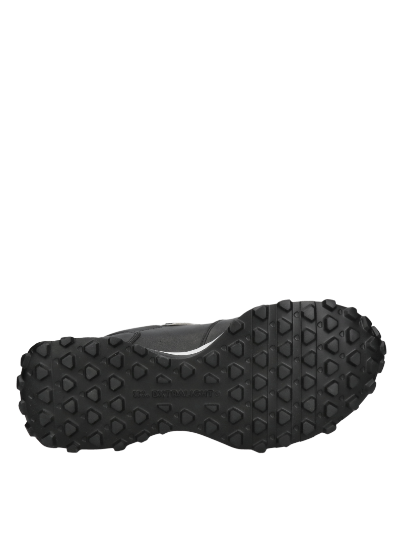 Fashionable men's sneakers on a light leather sole, Polish manufacturer