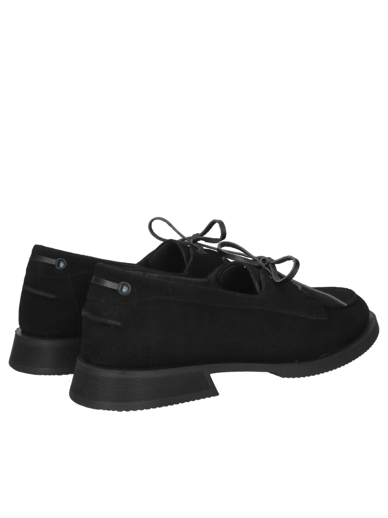 Women's black shoes - perfect for a suit handmade in Poland, Conhpol Relax, Konopka shoes