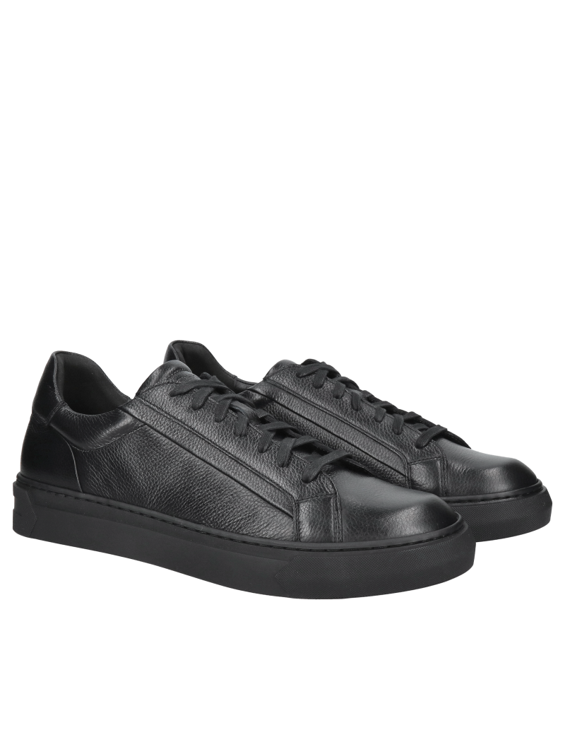 Men's sports shoes,sneakers made of leather, Made in Poland