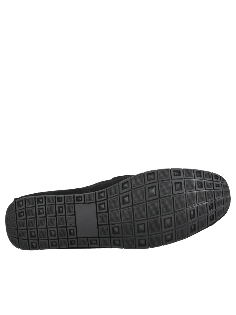 Flexible and soft suede leather slip-on half shoes