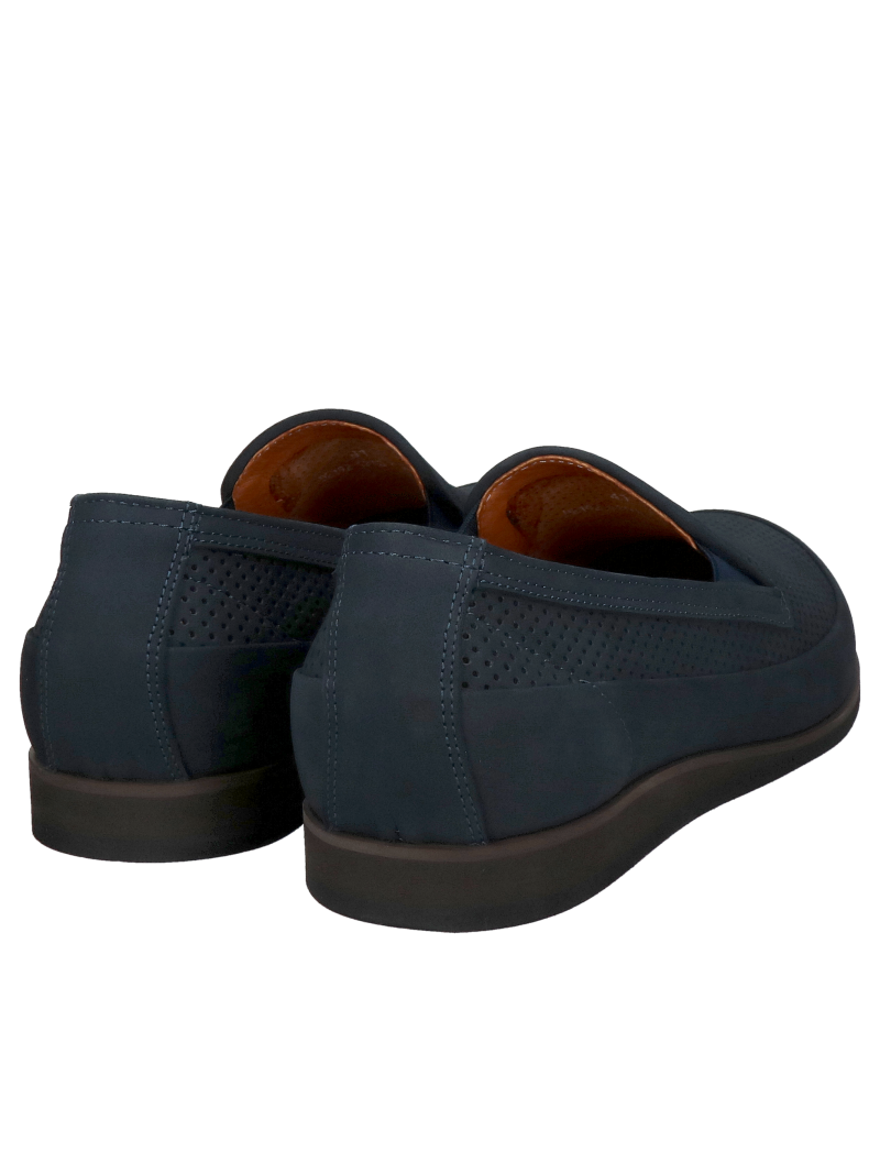 Men's summer shoes, suede leather, comfort slip-on half shoes