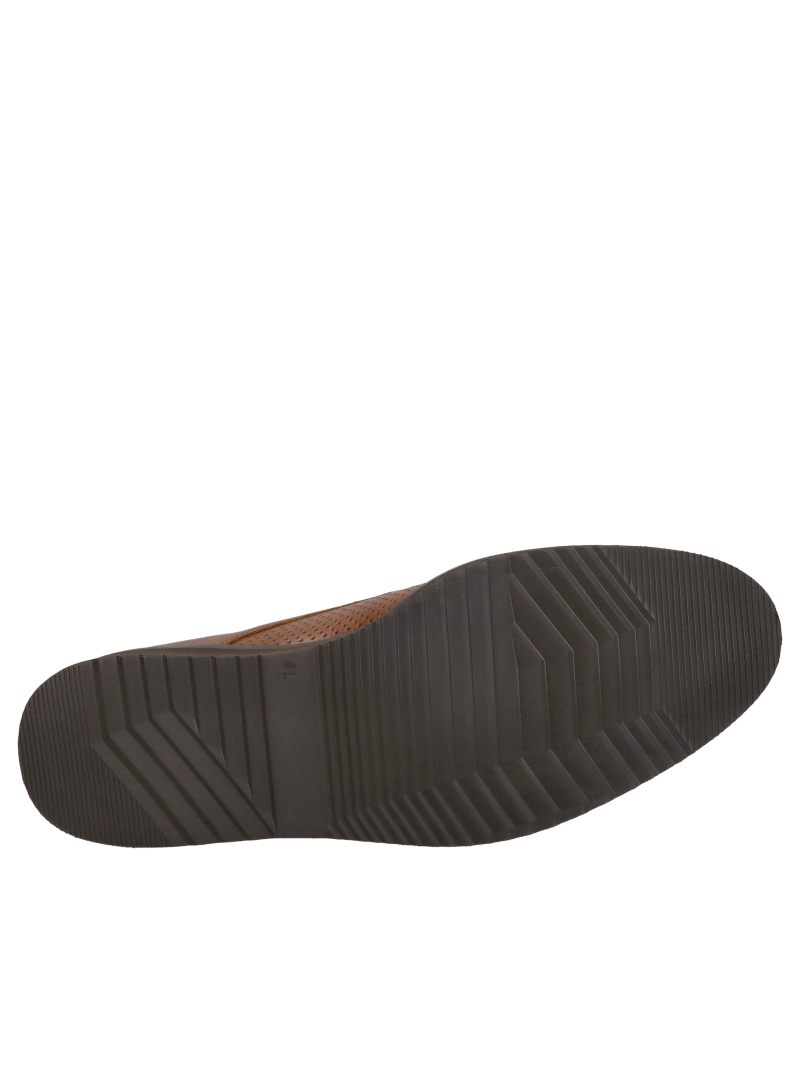 Lace-up daily men's shoes for summer, grain leather, high quality