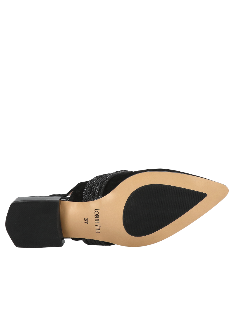 Comfortable ballerinas with shiny embellishment - perfect for special occasions, Konopka shoes