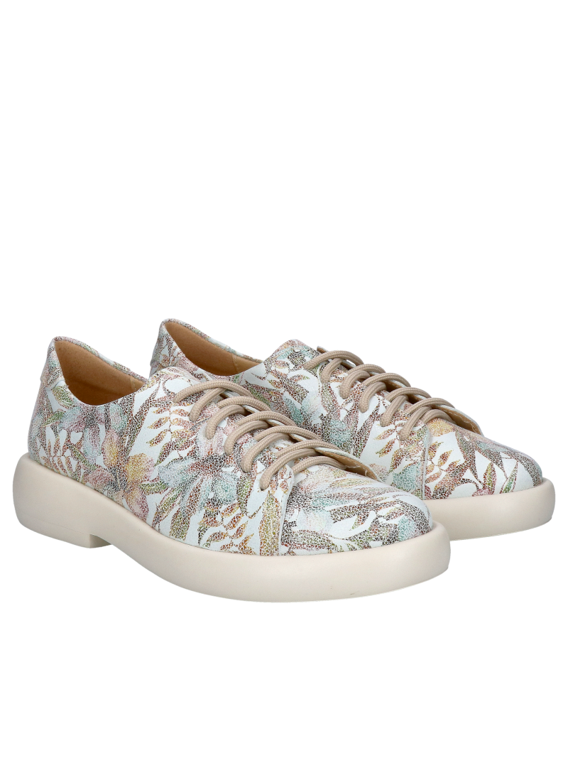 Women's leather half shoes, Polish leather shoes for women Conhpol Relax