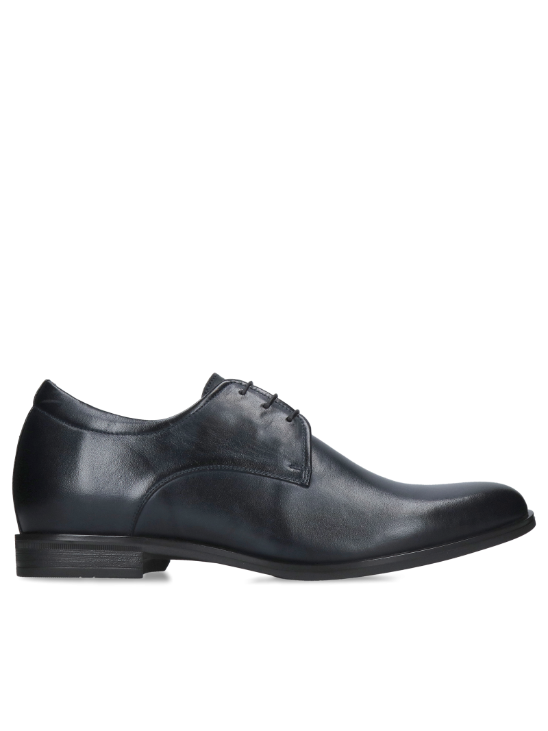 Elevation shoes, men's leather shoes, Polish leather shoes Conhpol, elegant half shoes, men's formal shoes