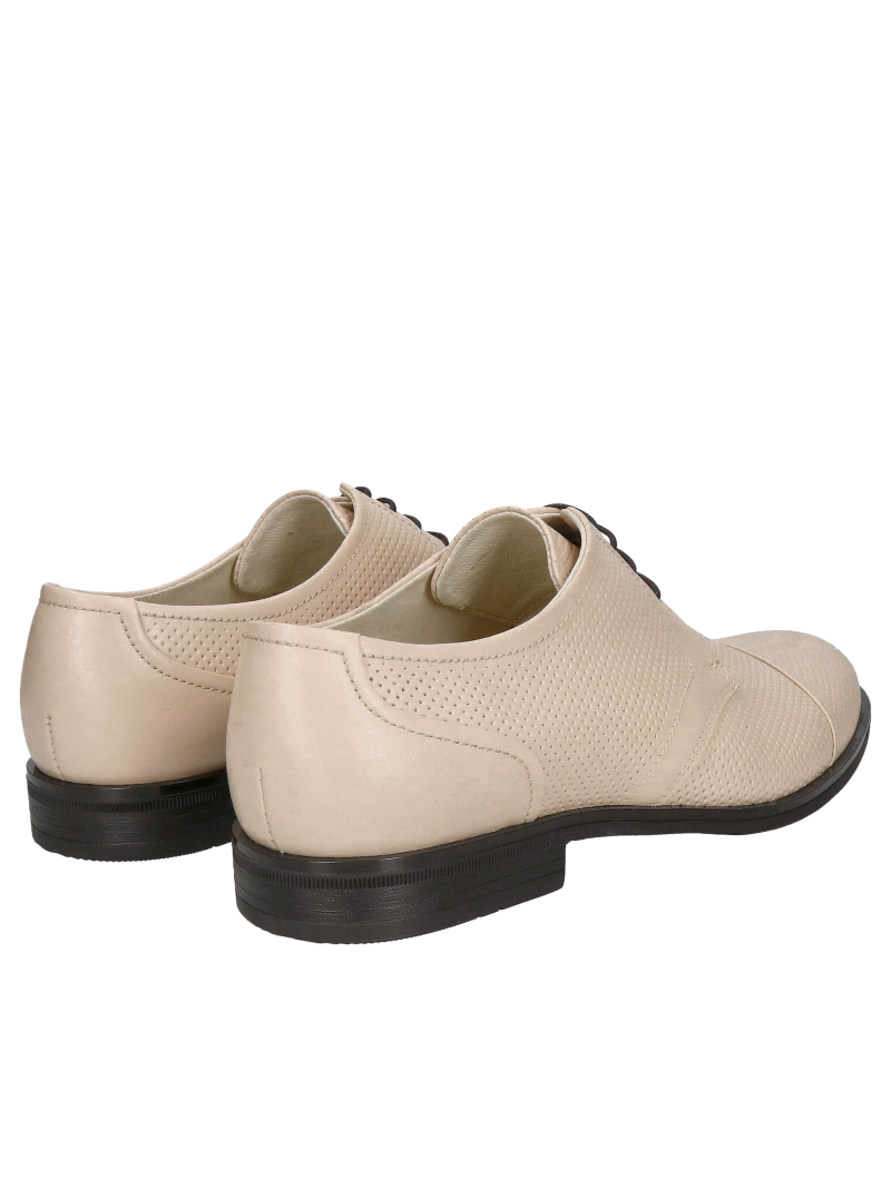 White men's elegant shoes, men's summer shoes, men's leather shoes, Polish leather footwear manufacturer Conhpol