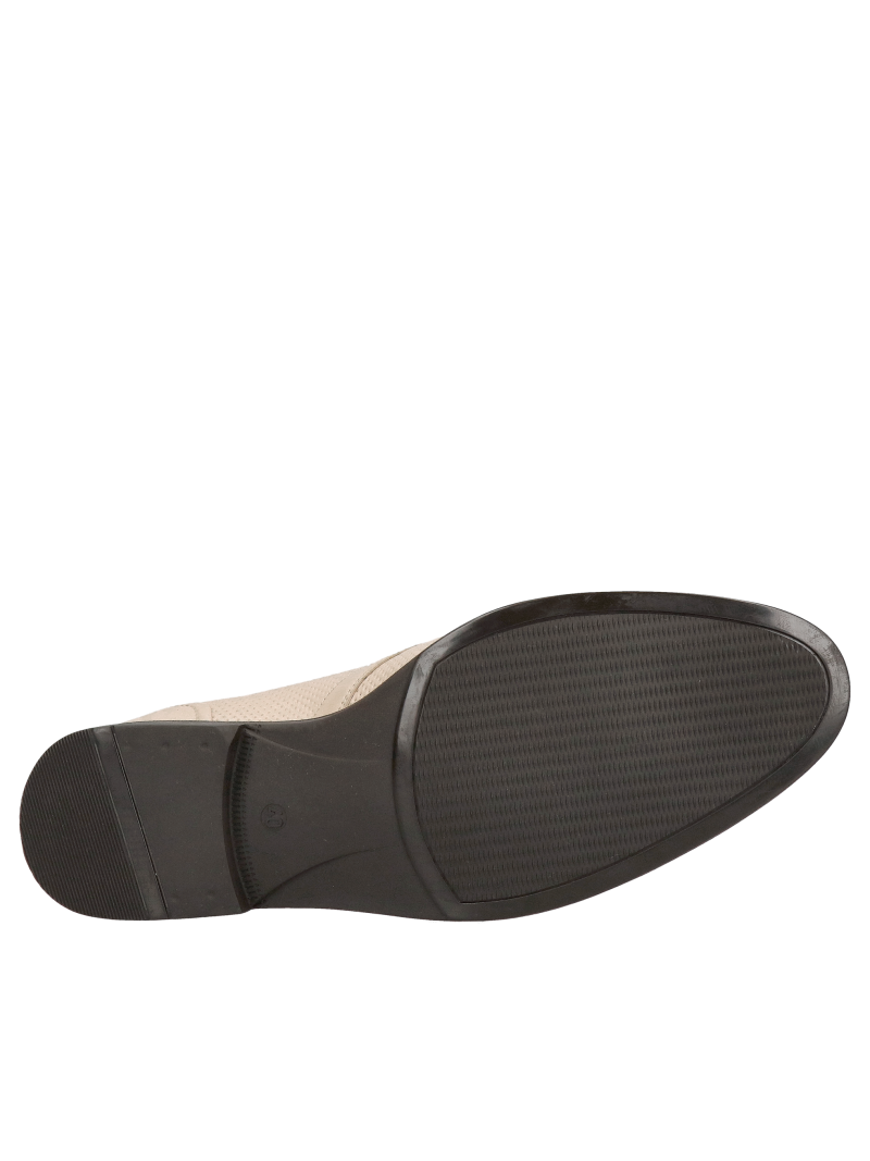 White men's elegant shoes, men's summer shoes, men's leather shoes, Polish leather footwear manufacturer Conhpol