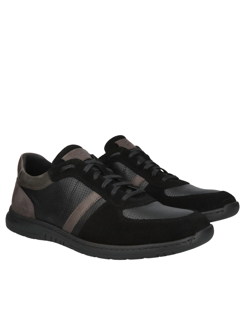 Shoes for wide foot, casual shoes for men, Polish leather shoes Conhpol, shoes for wide foot and high instep