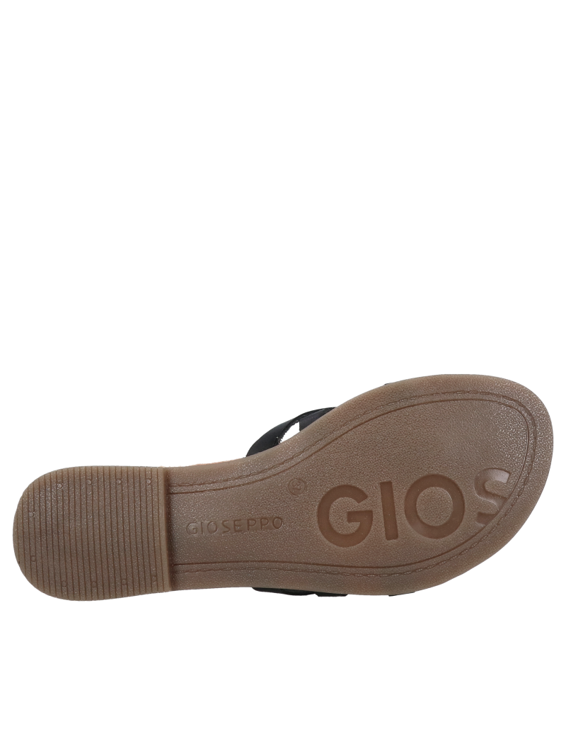 Comfortable and fashionable women's flip-flops on a flat sole, Konopka shoes