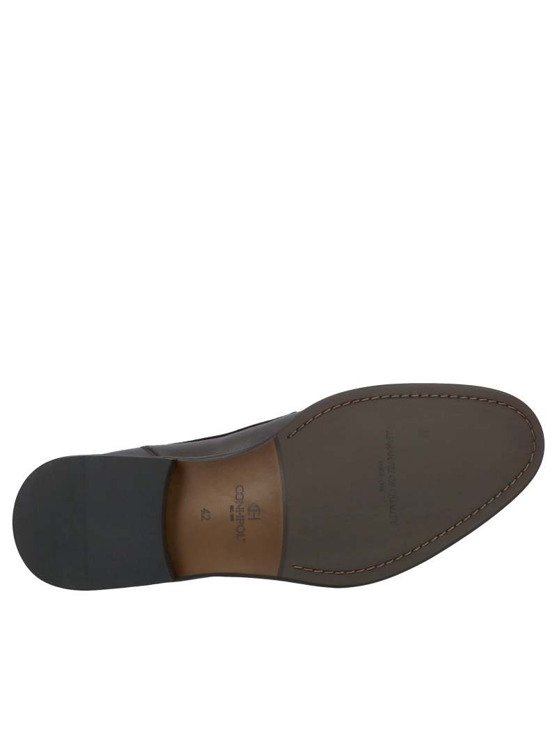 Elegant men's shoes, elegant men's suit shoes, Polish leather shoes manufacturer Conhpol, men's suit shoes