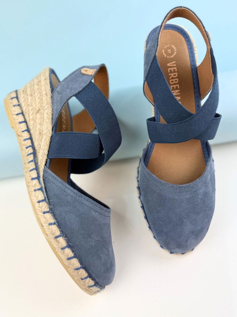 Women's espadrille sandals fashionable, comfortable, on the anchor