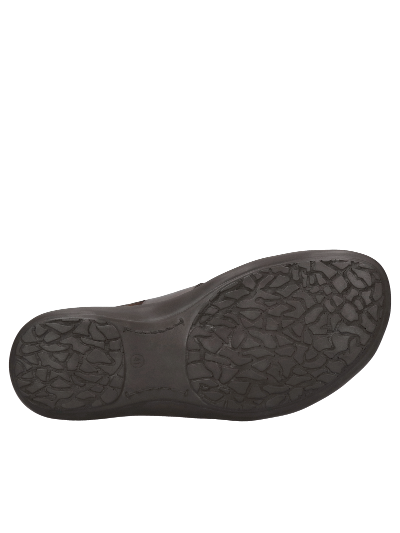 Men's covered toe sandals, comfortable men's sandals, Polish leather shoes