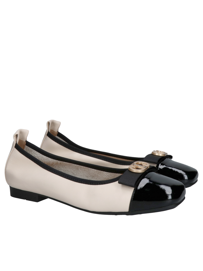 Women's ballerinas with bow - for women who appreciate style