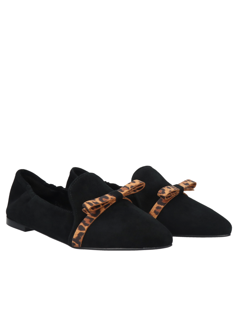 Women's slip-on shoes with a delicate bow, soft and flexible Conhpol