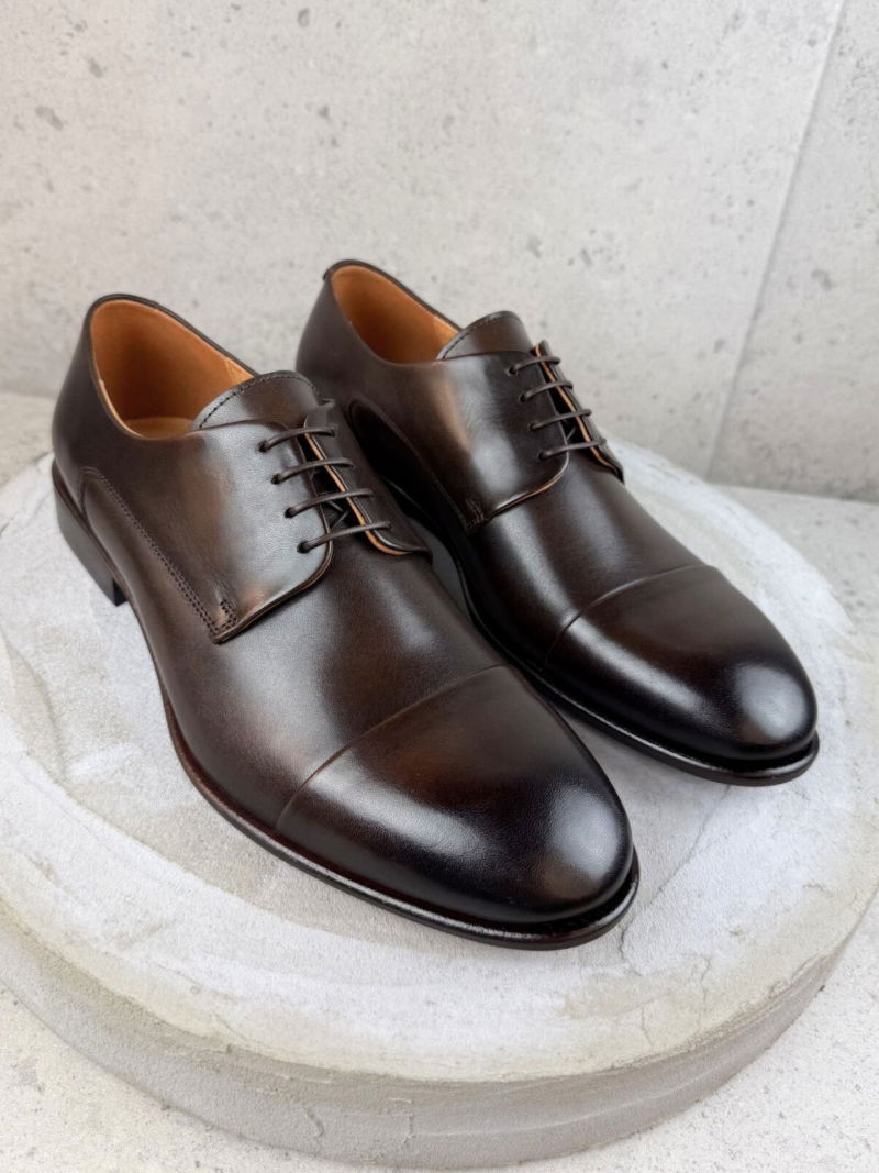 Elegant men's shoes, elegant men's suit shoes, Polish leather shoes manufacturer Conhpol, men's suit shoes
